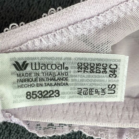 Wacoal Top Tier Contour Lace Bra Size 34C New - Picture 4 of 7